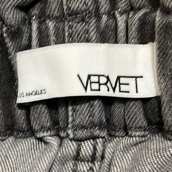 Vervet‎ High Rise Denim Jean Shorts Womens Size XS Black NWT - Picture 6 of 9